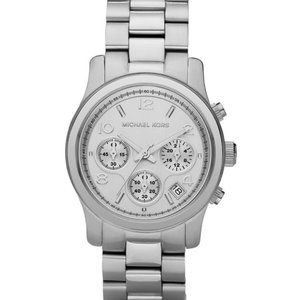 Michael Kors Women's Runway Chronograph Silver
